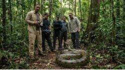 Amazon rainforest: Rare 7.5-metre giant anaconda unexpectedly filmed during Will Smith documentary expedition deep inside unexplored jungle