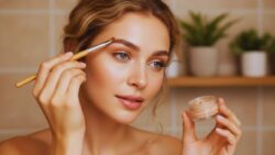 Homemade Eyebrow Gel Using Aloe and Cocoa Gives Brows a Soft Natural Everyday Hold