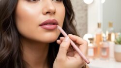 Lip Liner Placement Trick Makes Lips Look Fuller More Defined and Naturally Balanced Without Overlining