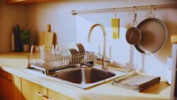 Say goodbye to the dish rack in the sink as compact kitchen storage trends take over