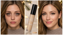 E.l.f Soft Glam Concealer Hides Holiday Eye Bags Fast and Leaves Under Eyes Looking Fresh