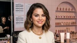 Blush Jelly Chrome Nails: Selena Gomez Inspires Stunning Manicure Trend Perfect for Festive Seasons