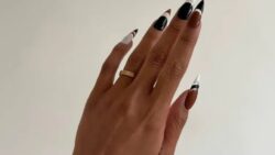 30 Black Nail Designs For a Modern and Moody Almost-Spring Manicure