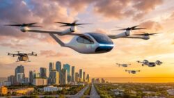 Florida Joins New York, Texas, California, Arizona, Idaho, Utah, Oklahoma, and Other Key States in Pioneering the Nationwide Electric Air Taxi Revolution, Set to Transform Urban Commuting, Transportation, and Travel