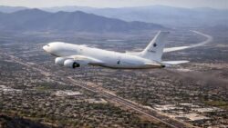 Navy ‘Doomsday Plane’ spotted circling California Valley as rare aircraft movement sparks growing security speculation