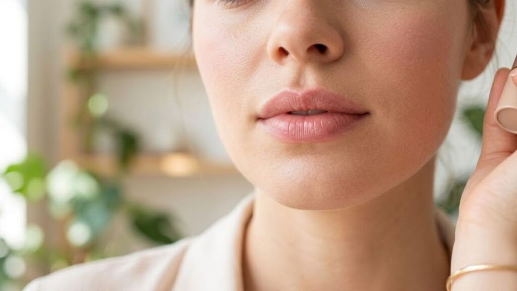 No-Lipstick Lipstick Trend Delivers