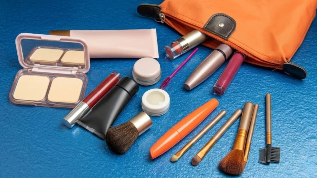 Mid-Flight Beauty Routine