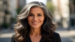 Gray Hair After 50: Salt and Pepper Balayage Emerges as Best Technique for Natural Elegant Enhancement