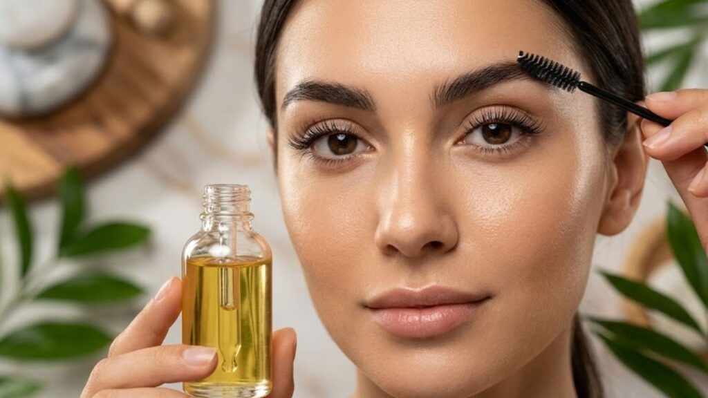 Naturally Enhance Lashes and Brows