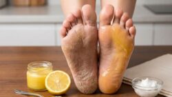 Quick Healing Method for Dry Cracked Heels Using Gentle Kitchen Ingredients That Soften Rough Skin Fast