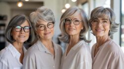 Hairstyles after 70: the 4 most flattering haircuts for women who wear glasses “and how they help the face look younger”
