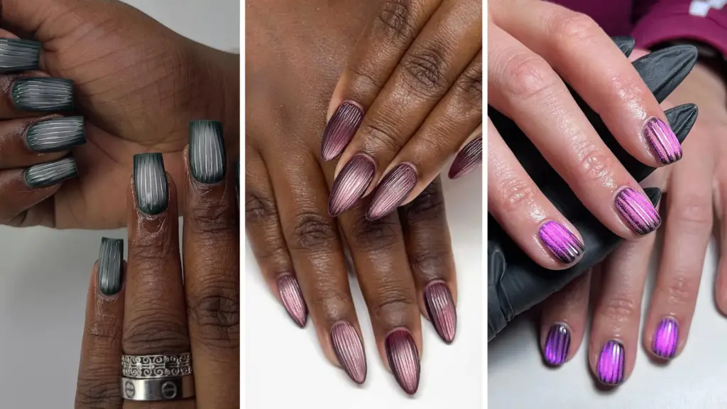 Ribbed Glass Nails
